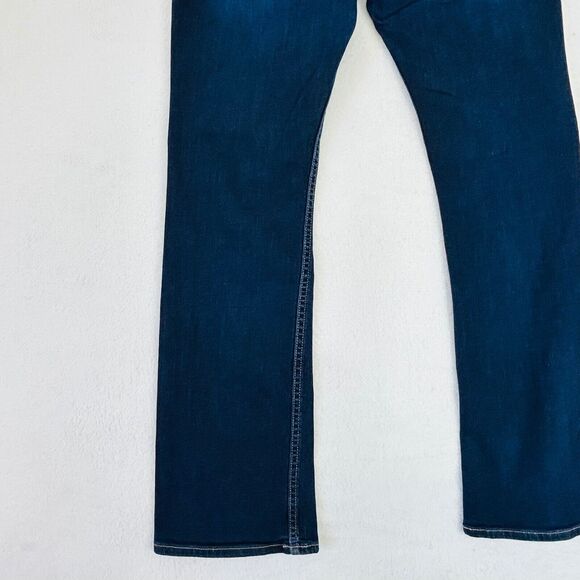 BIG STAR Mid Rise Boot Jeans Size 31 Hazel Regular Indigo Slimming - Picture 13 of 16